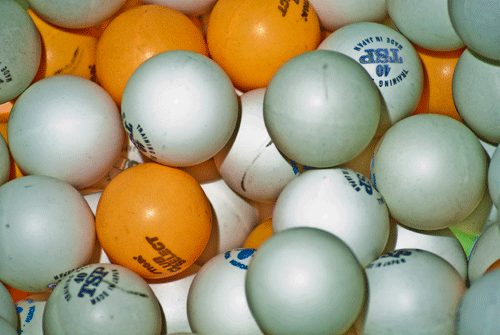 pelotas ping pong